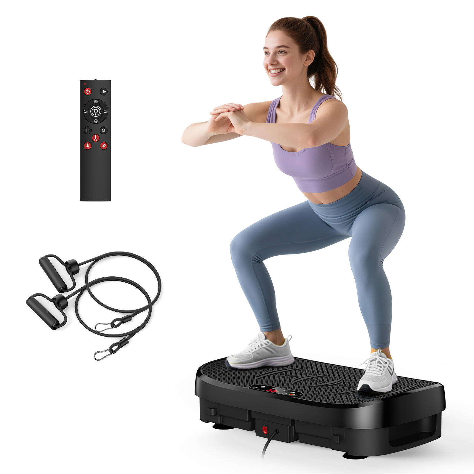 Home Gym Leg Extension - Виброплатформа для сжигания жира, фитнес-тренажер для