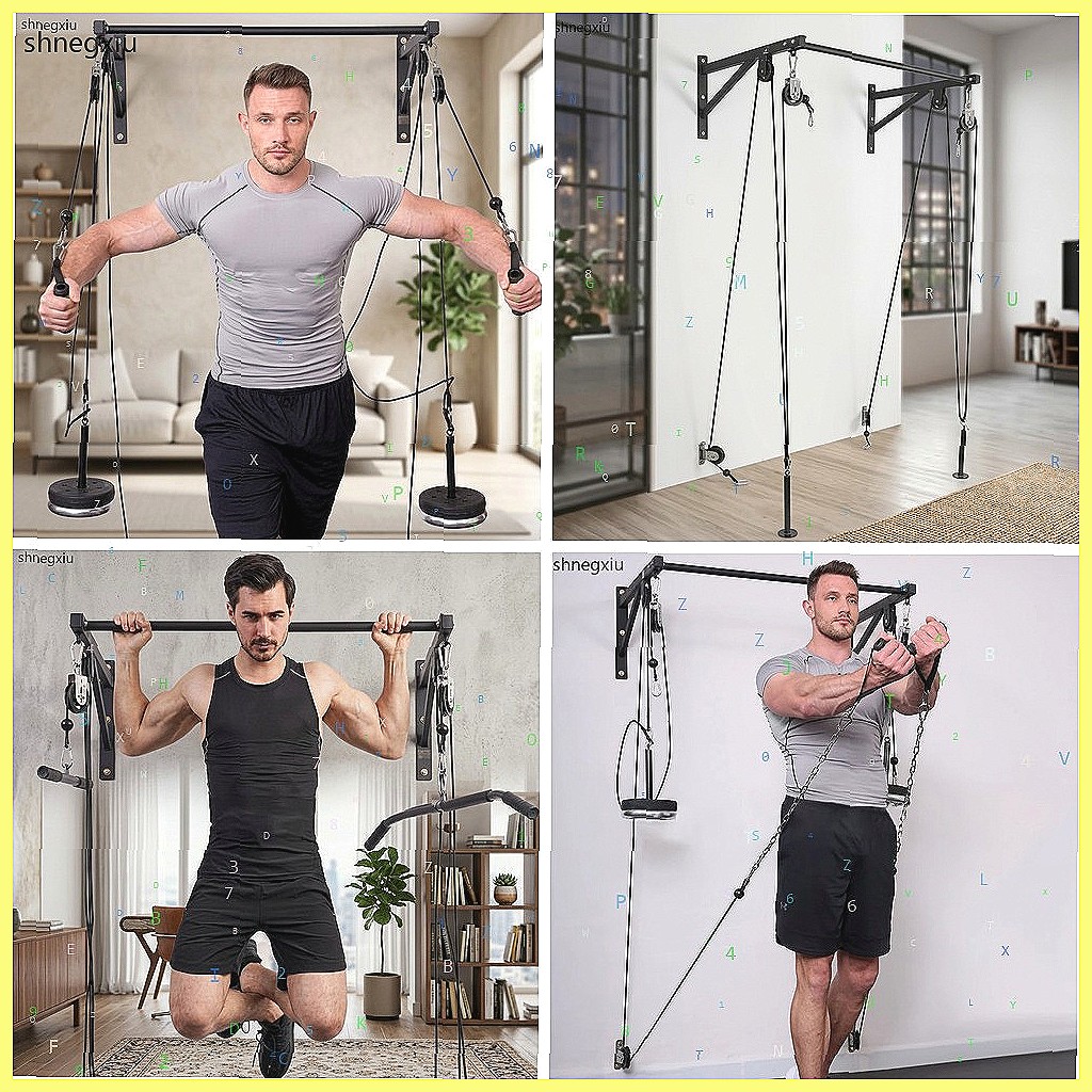 Pulley Home Gym - Настенная система блоков-роликов для самостоятельных тренировок