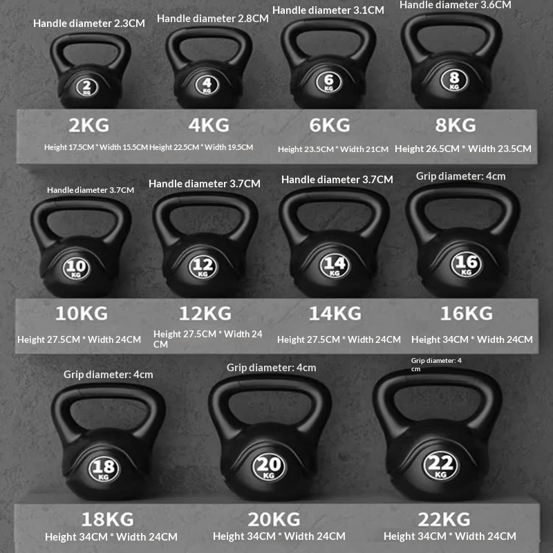Home Gym Mini - 2026 Фитнес-гантель-гиря 8 кг с регулируемым