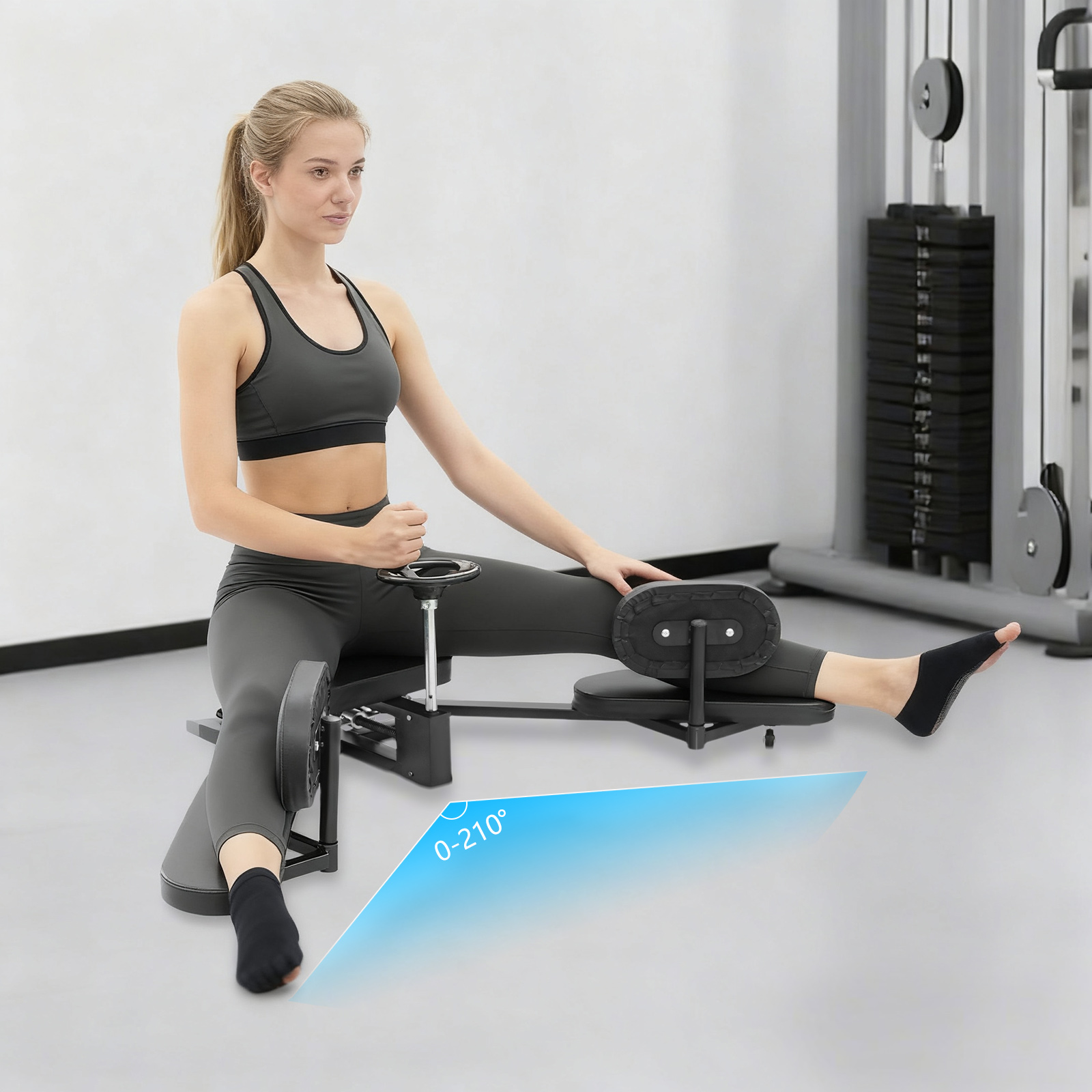 Home Gym Leg Extension - Тренажер для растяжки ног, регулируемый тренажер