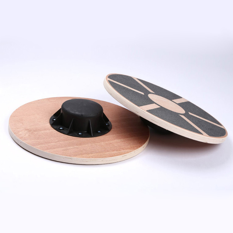 Wobble Board Balance - Деревянная балансировочная доска-качалка для фитнеса с