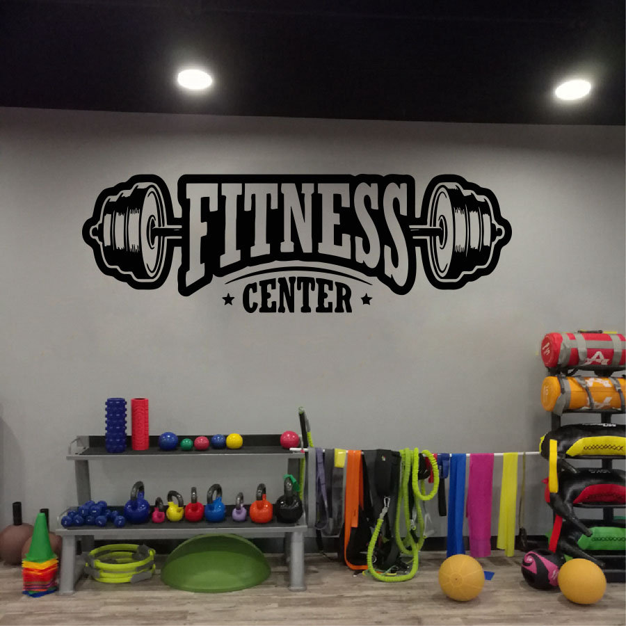 Home Gym Multi Station - Виниловый декор для спортзала, наклейка на