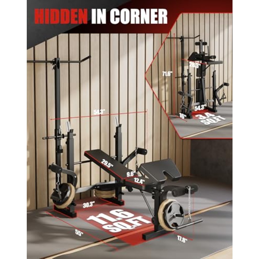 Набор для силовых тренировок д – обзор и цена Home Gym Leg Extension