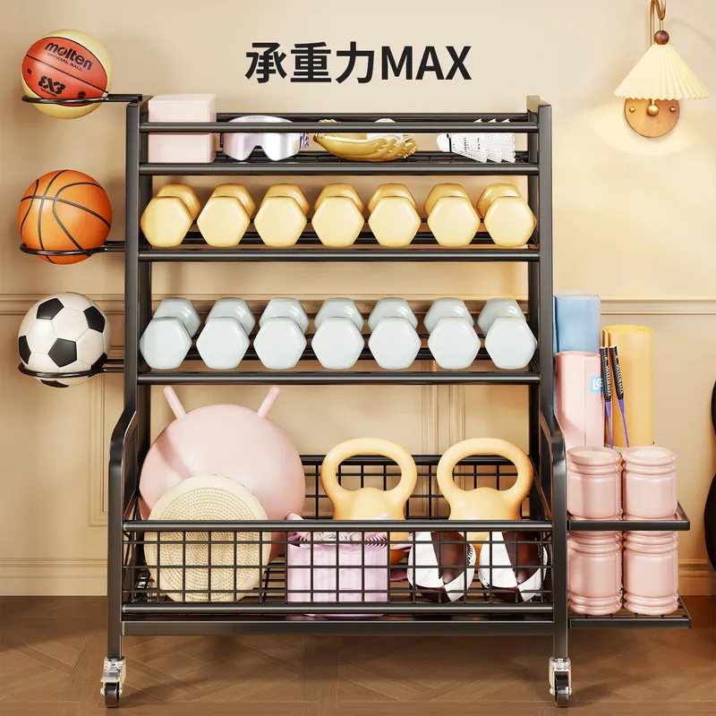 Прочный многоярусный стеллаж д – обзор и цена Home Gym Yoga Mat Storage