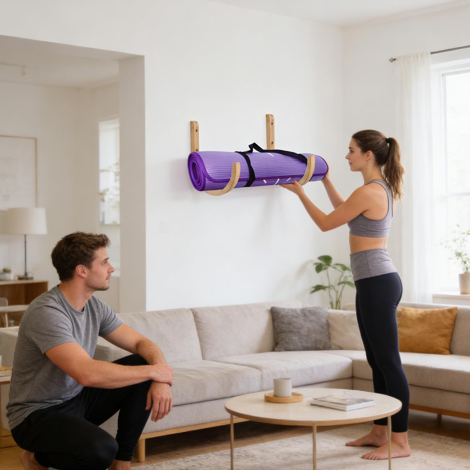 Органайзер для ковриков для йо – обзор и цена Home Gym Yoga Mat Storage