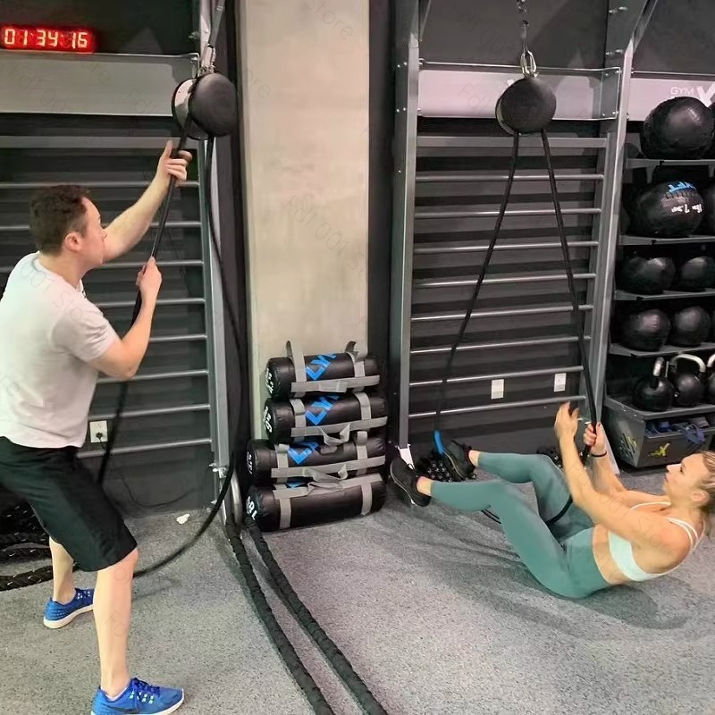 Подвесной блок для скалолазани – обзор и цена Pulley Home Gym