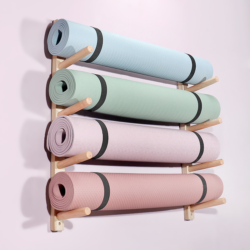 Деревянный держатель коврика д – обзор и цена Home Gym Yoga Mat Storage