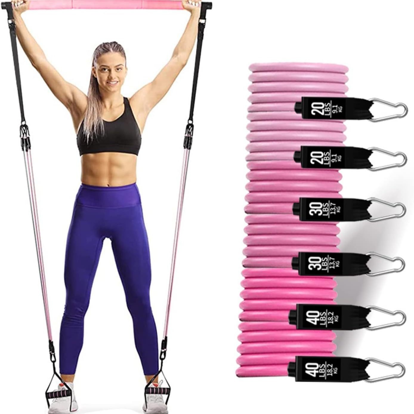 Набор эспандеров с сопротивлен – обзор и цена Home Gym Outfit