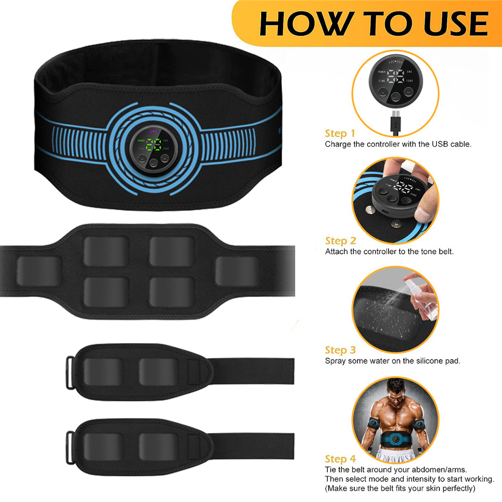 USB перезаряжаемый тренажер дл – обзор и цена Weight Belt Lifting