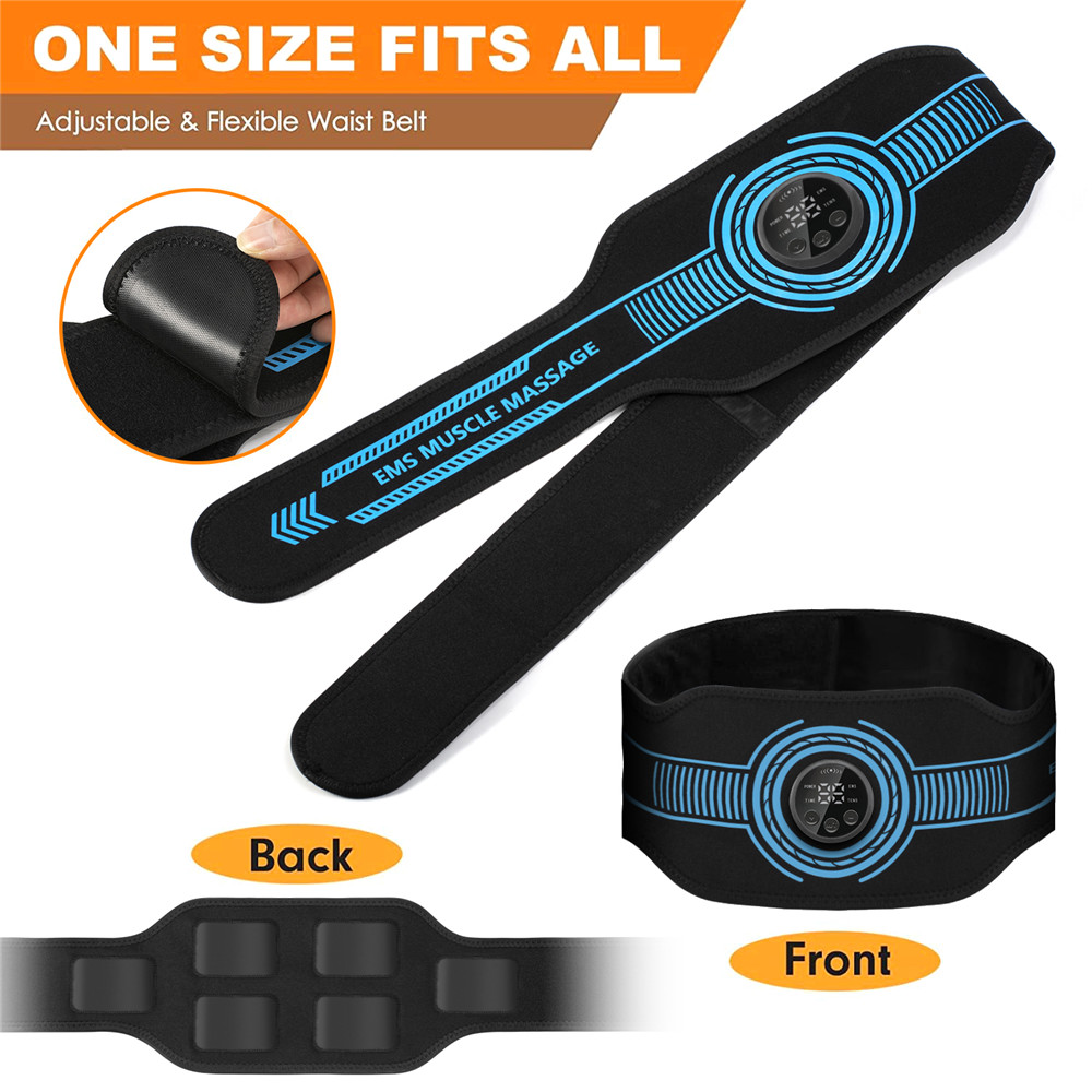 USB перезаряжаемый тренажер дл – обзор и цена Weight Belt Lifting