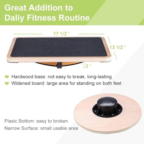 Профессиональная деревянная ба – обзор и цена Wobble Board Balance