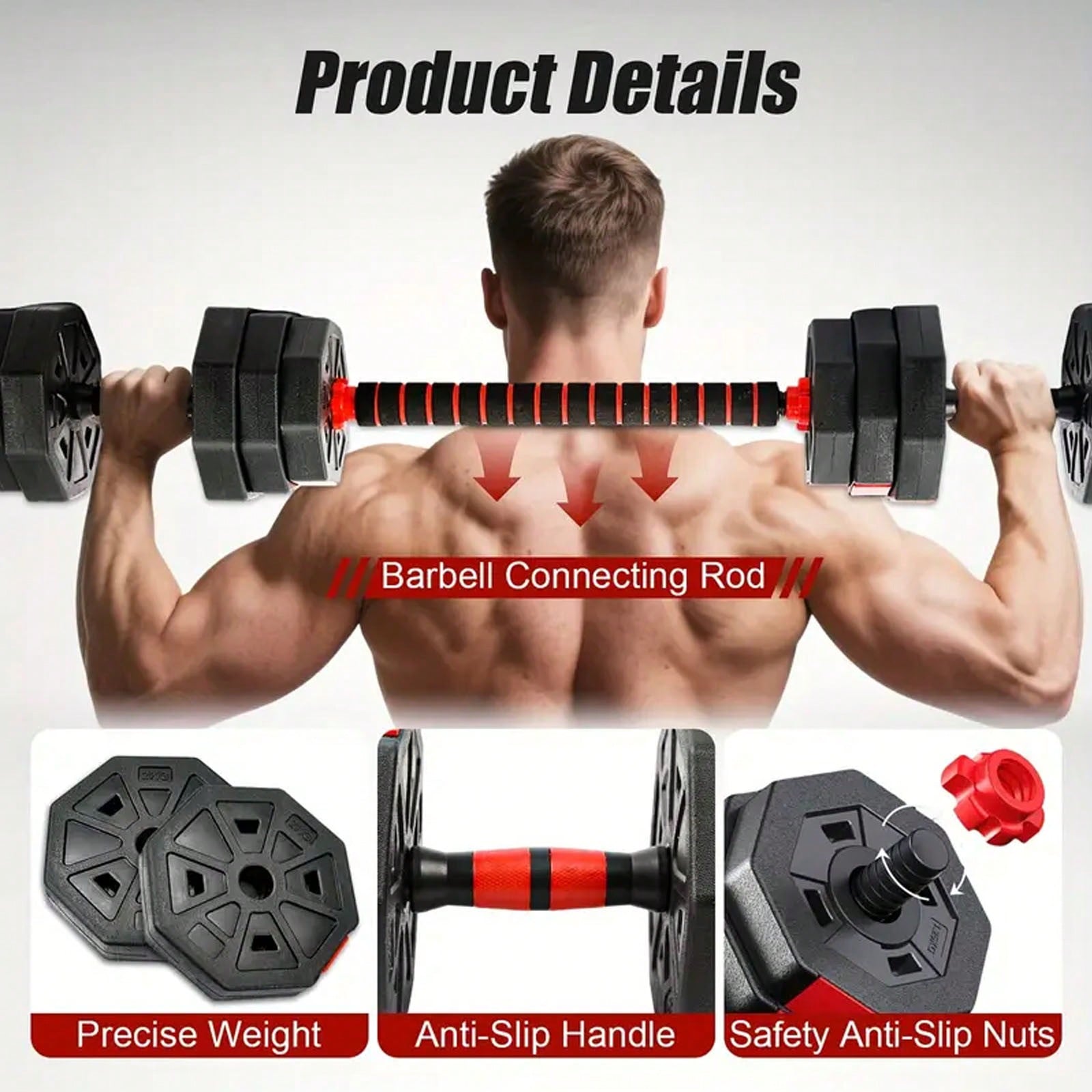 Набор гантелей весом 44 фунта  – обзор и цена Home Gym Used