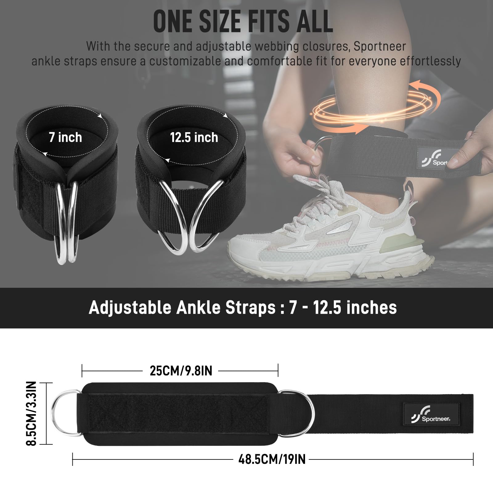 Регулируемые ремни для лодыжки – обзор и цена Home Gym Leg Extension