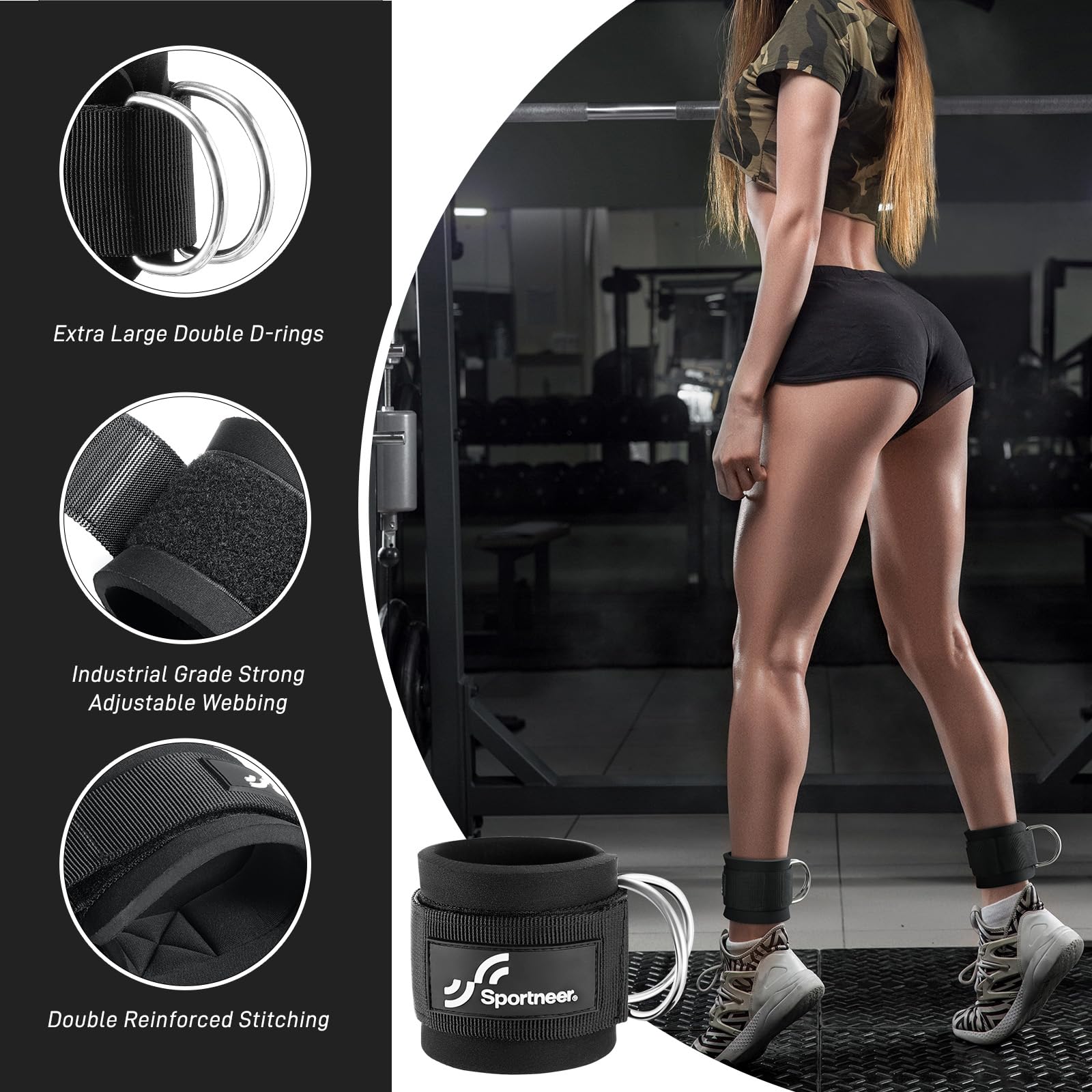 Регулируемые ремни для лодыжки – обзор и цена Home Gym Leg Extension