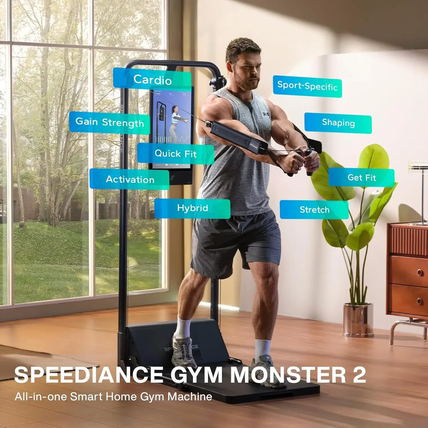 Gym Monster 2 Умный домашний т – обзор и цена Home Gym Multi Station